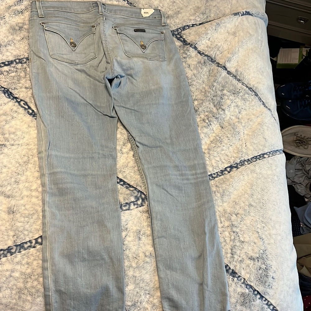 Hudson Bacara Drop straight cuffed crop jeans